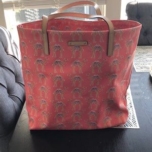 Kate Spade camel tote bag